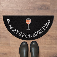 Aperol Spritztour No.2 - Fußmatte halbrund