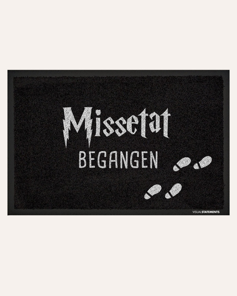 Missetat begangen - Fußmatte