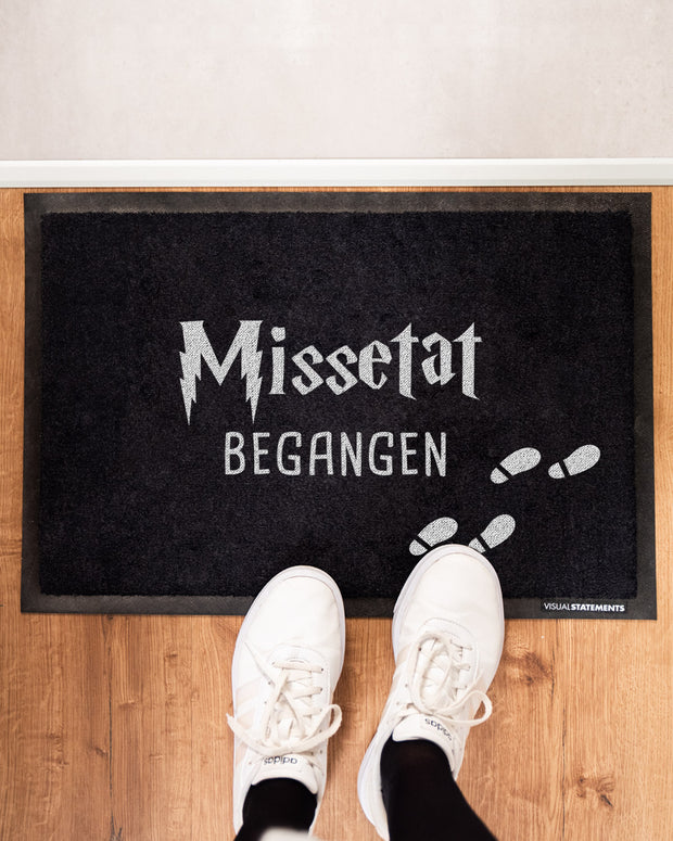 Missetat begangen - Fußmatte