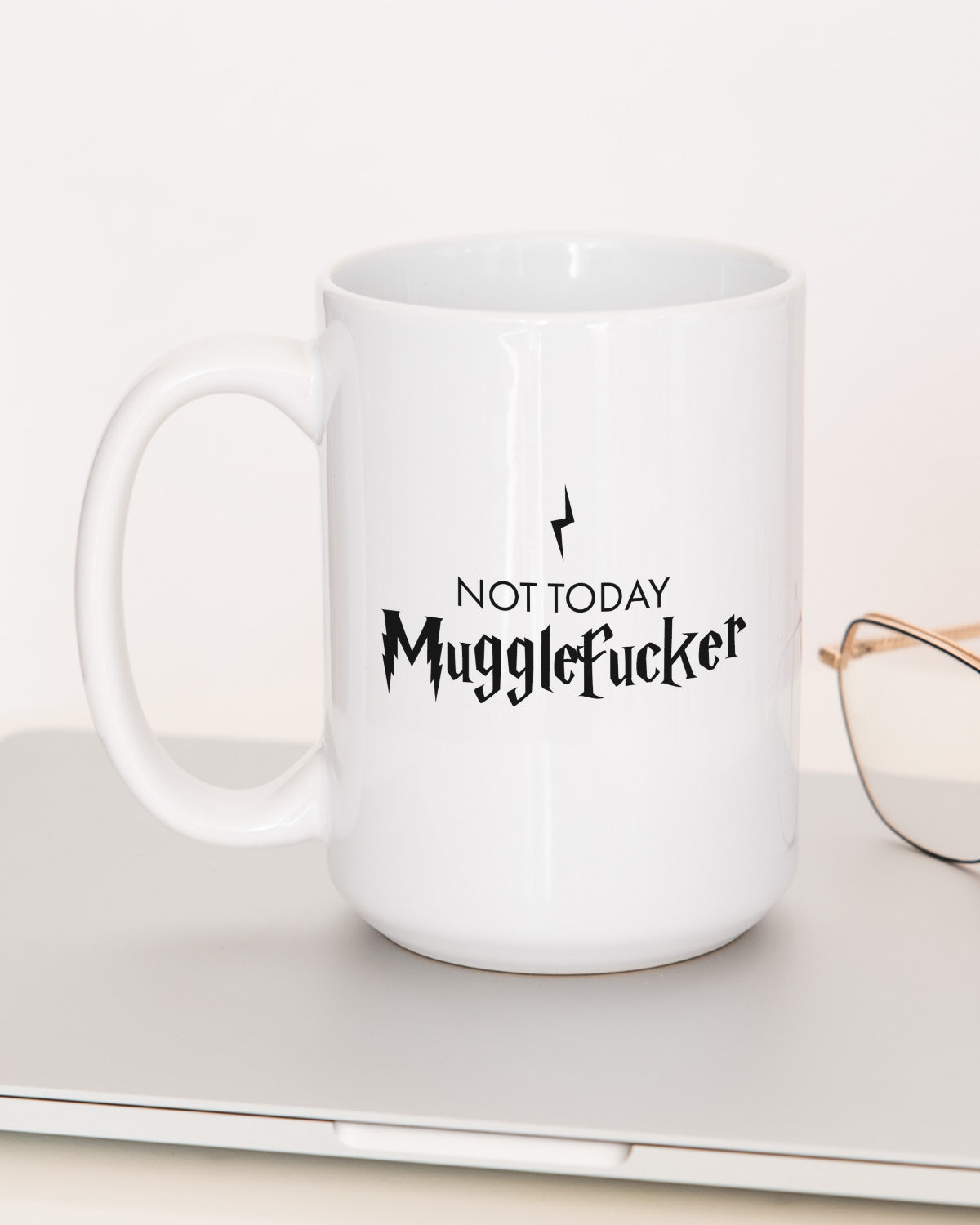 Not today Mugglefucker - Jumbotasse Tasse VISUAL STATEMENTS