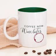 Coffee now, wine later - Tasse