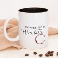 Coffee now, wine later - Tasse