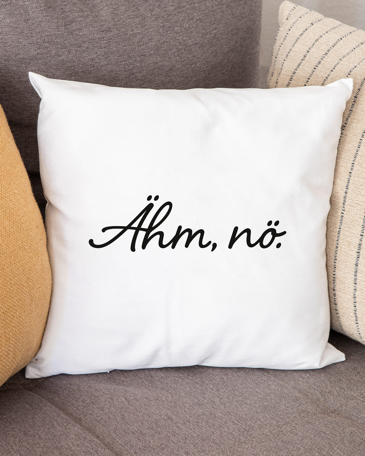 Ähm, nö. - Kissen Kissen Visual Statements®