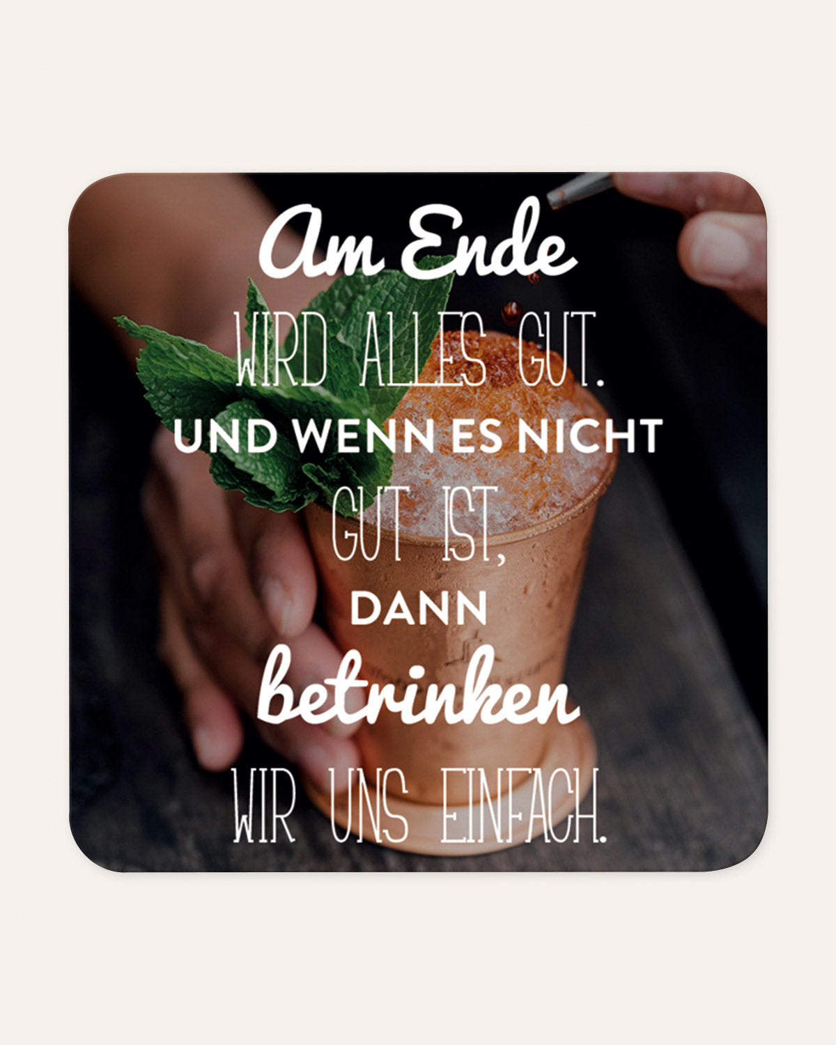 Betrinken wir uns einfach - Magnet Magnet Visual Statements®