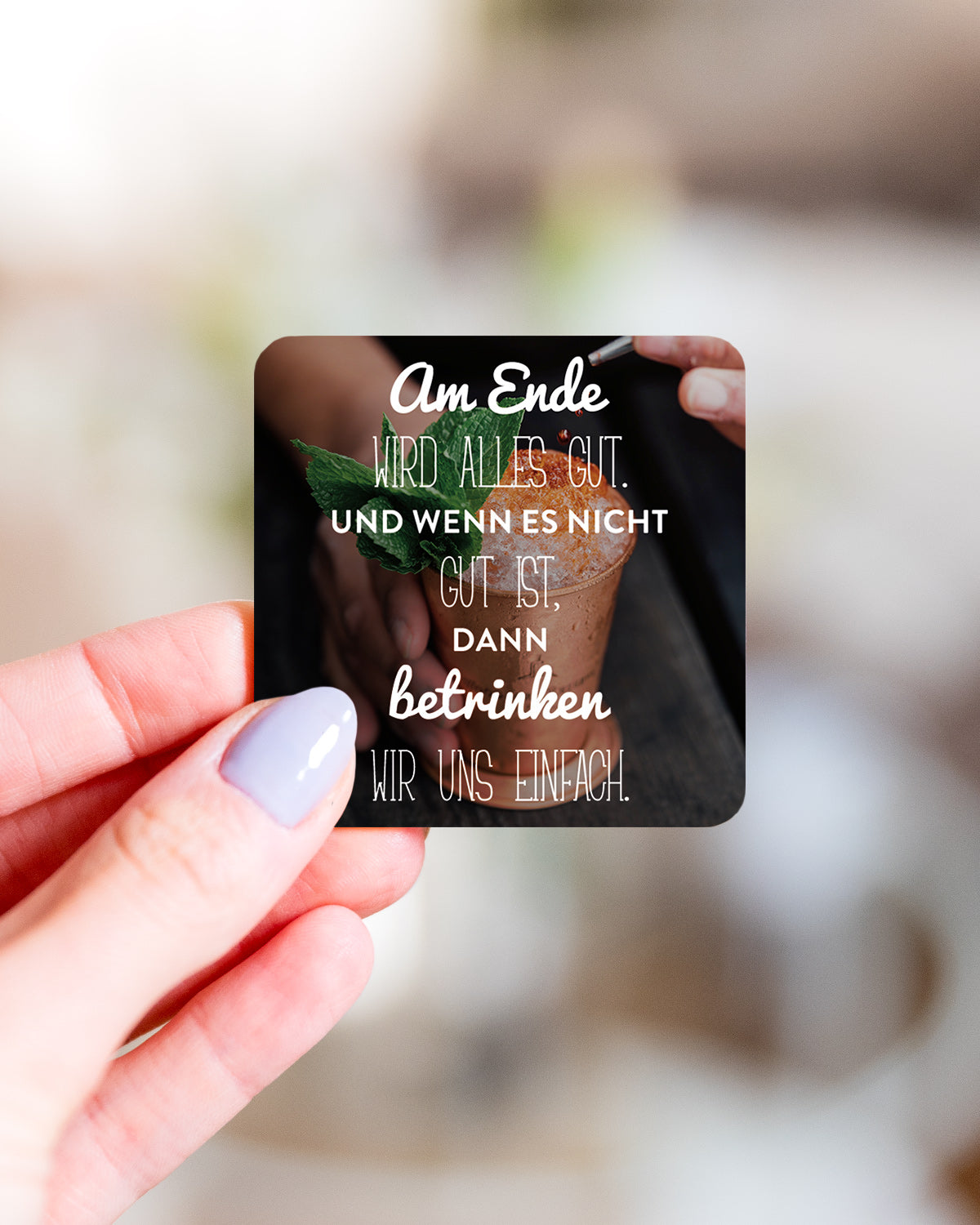 Betrinken wir uns einfach - Magnet Magnet Visual Statements®