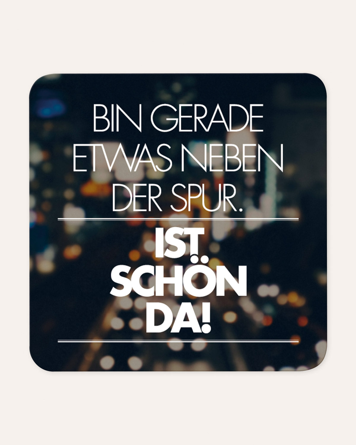 Neben der Spur - Magnet Magnet Visual Statements®