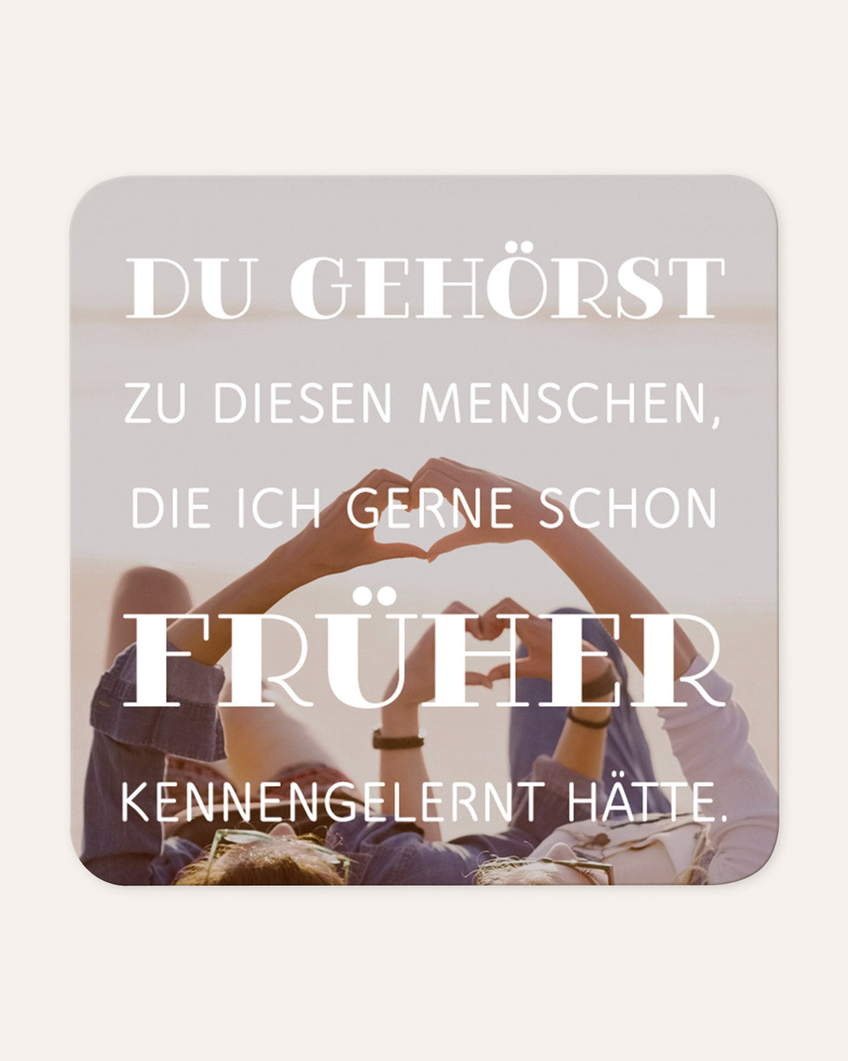 Du gehörst zu - Magnet Magnet Visual Statements®