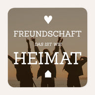 Freundschaft ist wie Heimat - Magnet