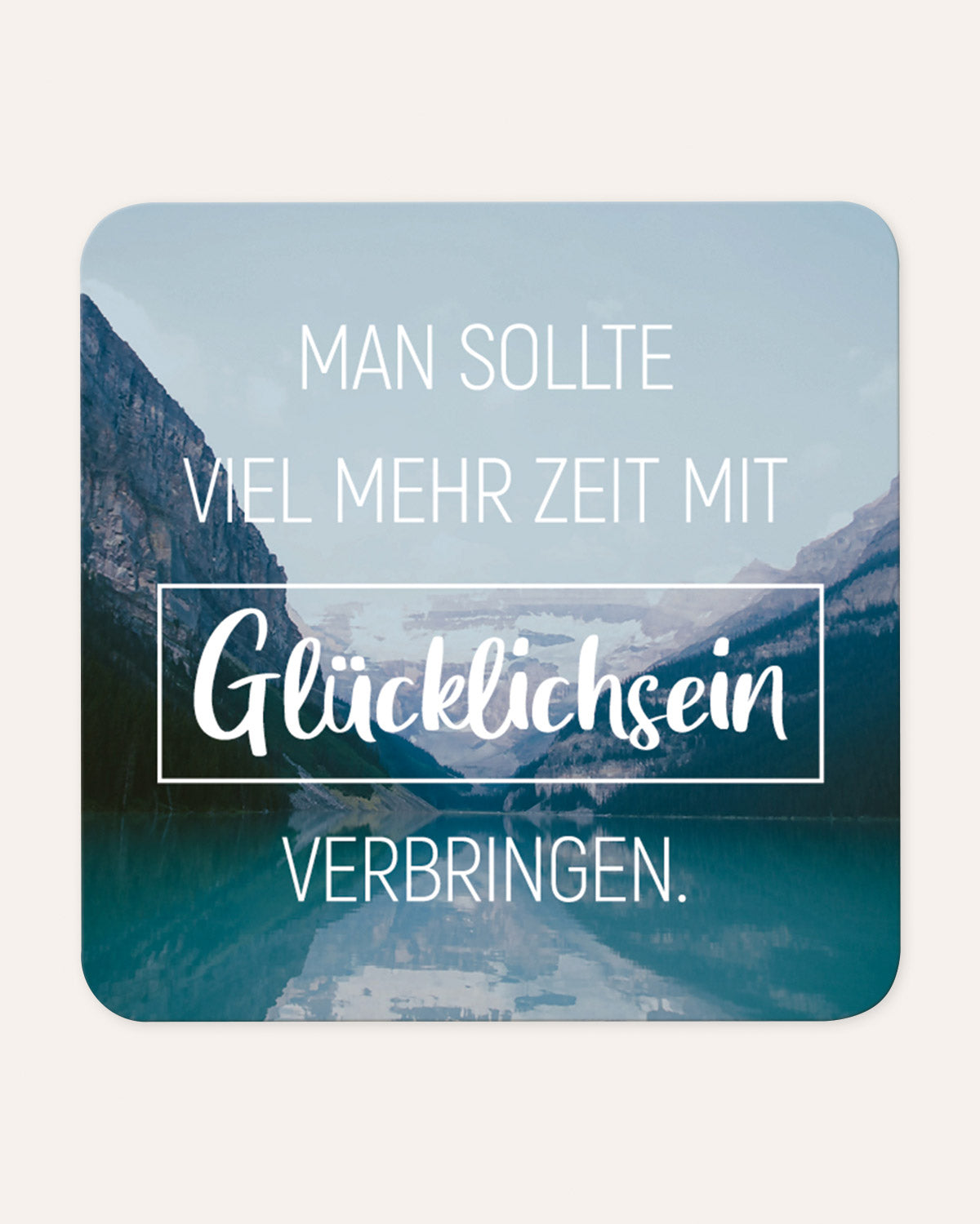 Glücklichsein - Magnet Magnet Visual Statements®