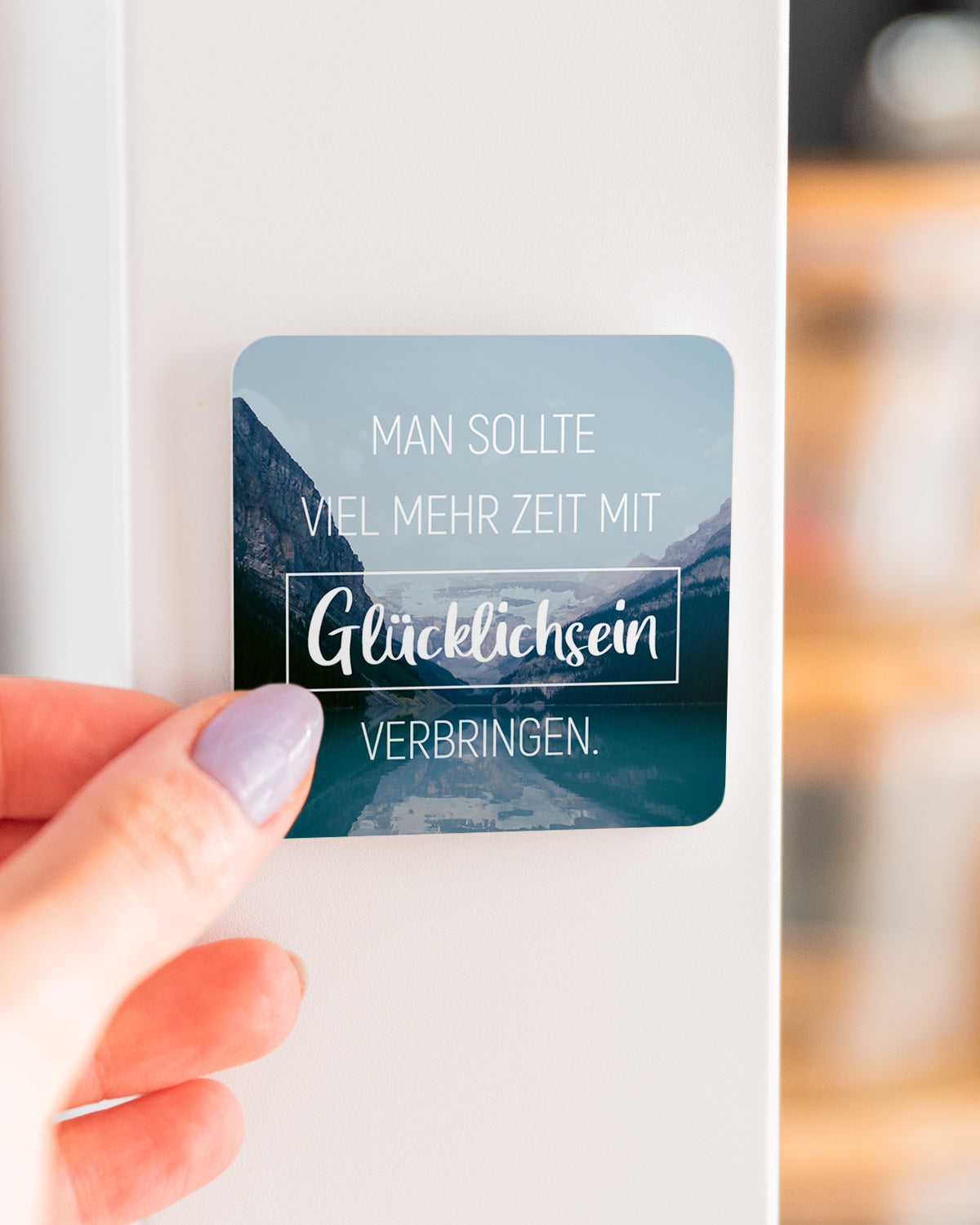 Glücklichsein - Magnet Magnet Visual Statements®