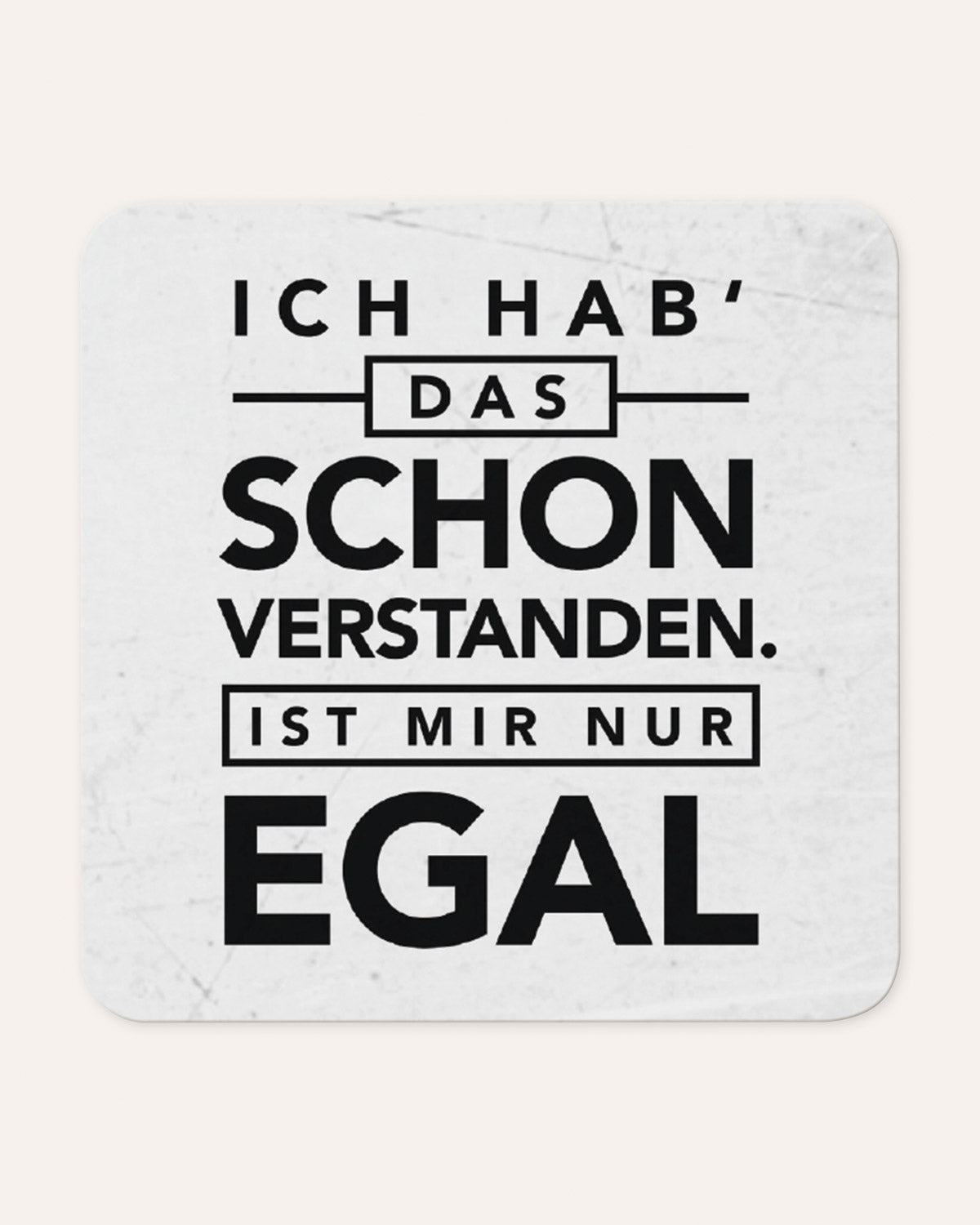 Schon verstanden - Magnet Magnet Visual Statements®