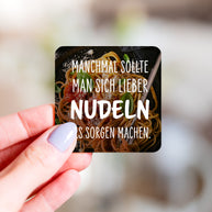 Lieber Nudeln - Magnet