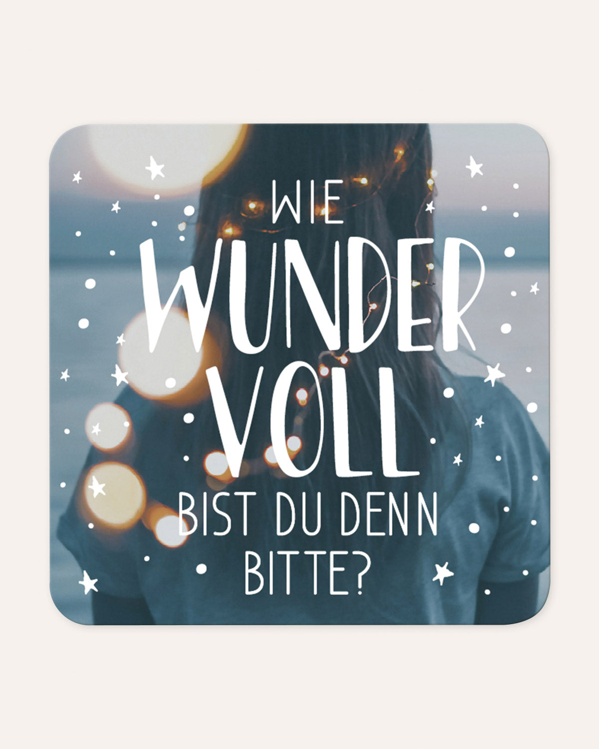 Wie wundervoll - Magnet Magnet Visual Statements®