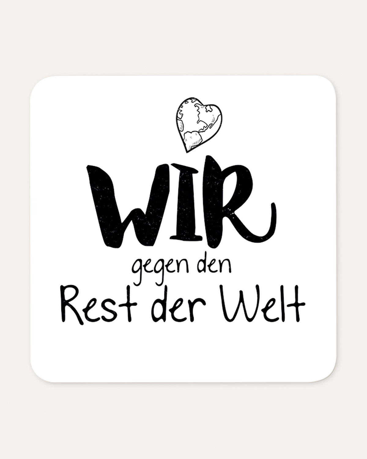 Wir gegen den Rest - Magnet Magnet Lieblingsmensch®