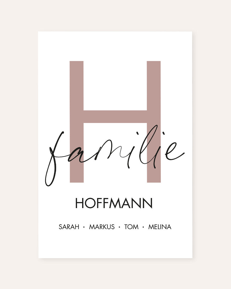 Familie - Poster