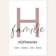 Familie - Poster