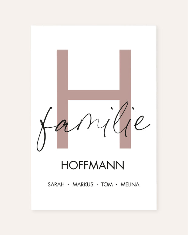 Familie - Poster