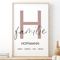 Familie - Poster