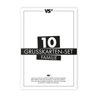 Familie - 10er Grußkarten-Set