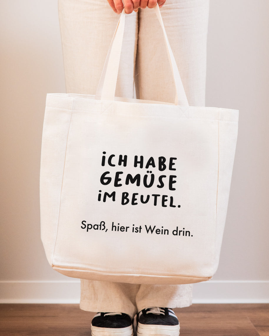 Gemüse im Beutel classic- Stofftasche Stofftasche Visual Statements®