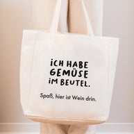 Gemüse im Beutel classic- Stofftasche Stofftasche Visual Statements®