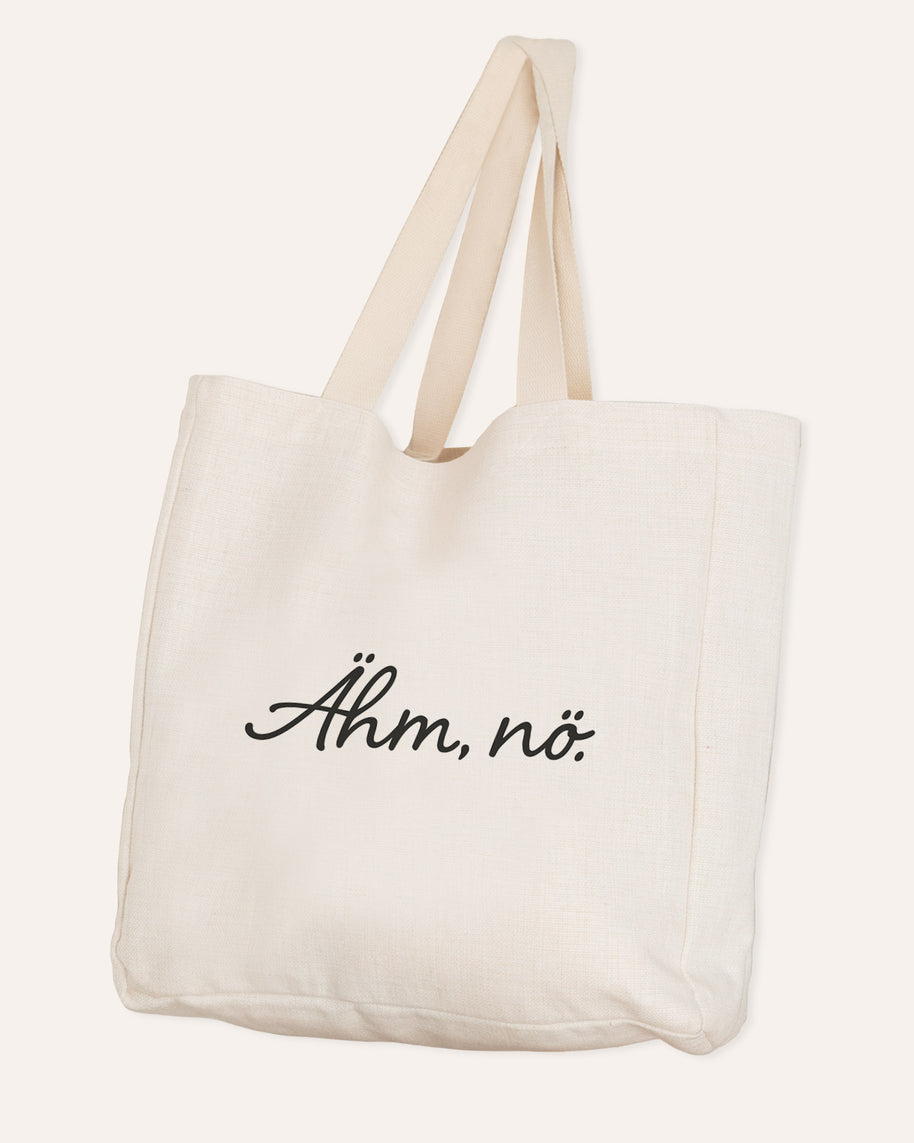 Ähm, nö - Stofftasche