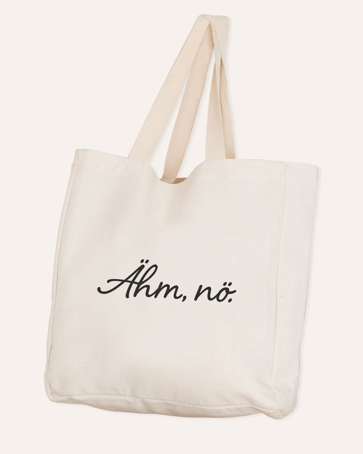 Ähm, nö - Stofftasche Stofftasche Visual Statements®