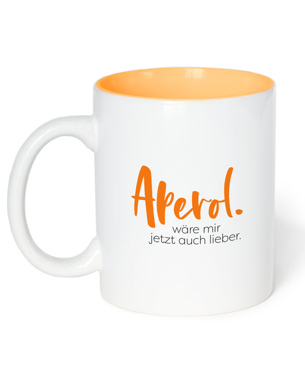 Motiv: Aperol wäre mir lieber - VS" Tasse Tasse VISUAL STATEMENTS
