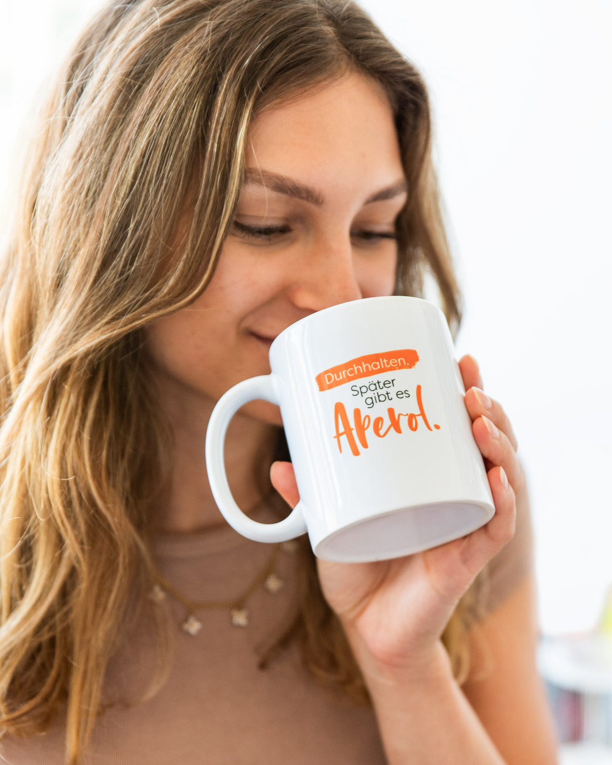 Später gibt es Aperol - Tasse Tasse Visual Statements®
