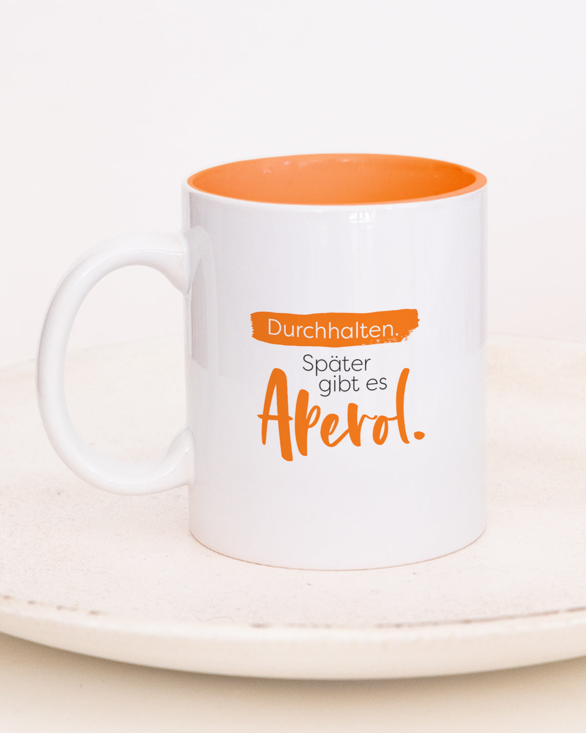 Später gibt es Aperol - Tasse Orange Tasse Visual Statements®