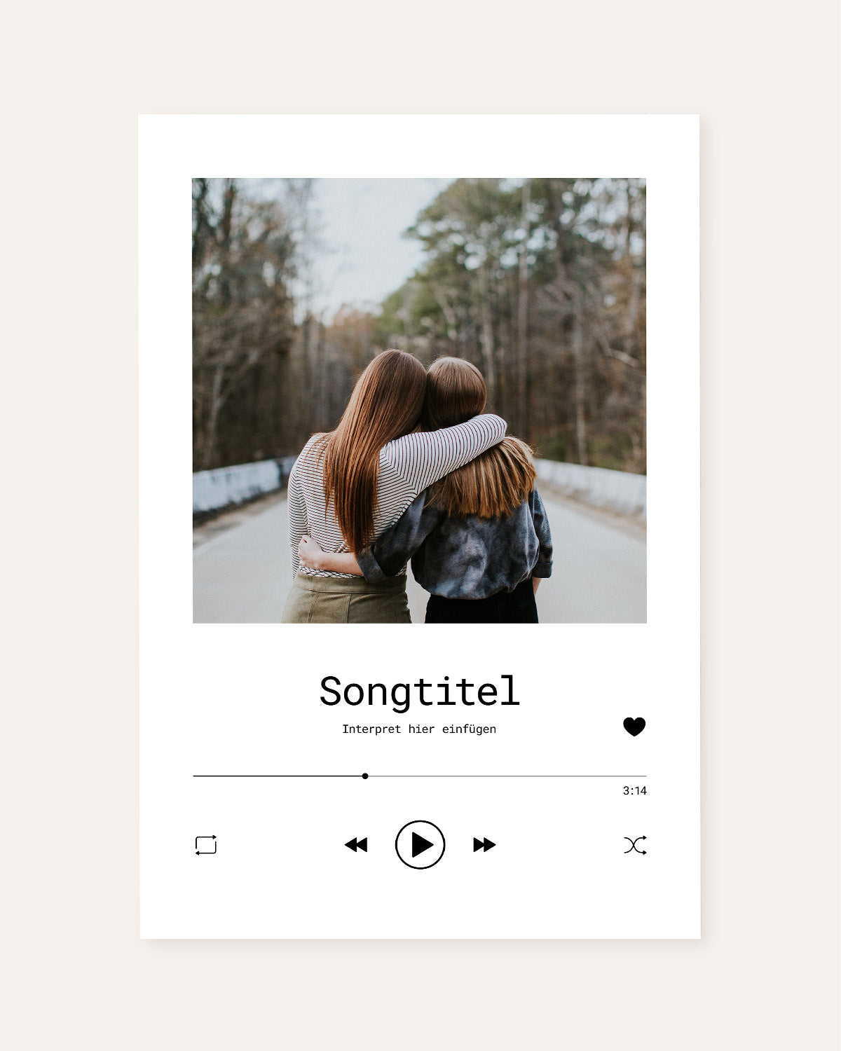 Song - Foto-Poster Poster Visual Statements®