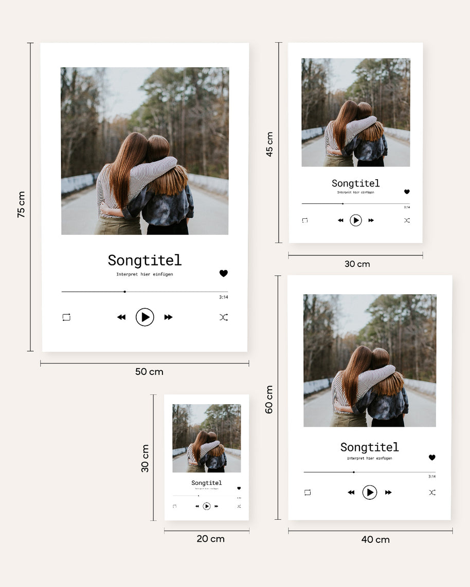 Song - VS" Foto-Poster