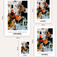 Später gibt es Aperol - Poster