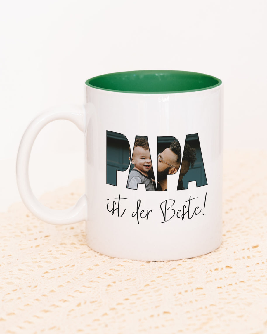 Motiv: Papa ist der Beste - VS" Foto-Tasse