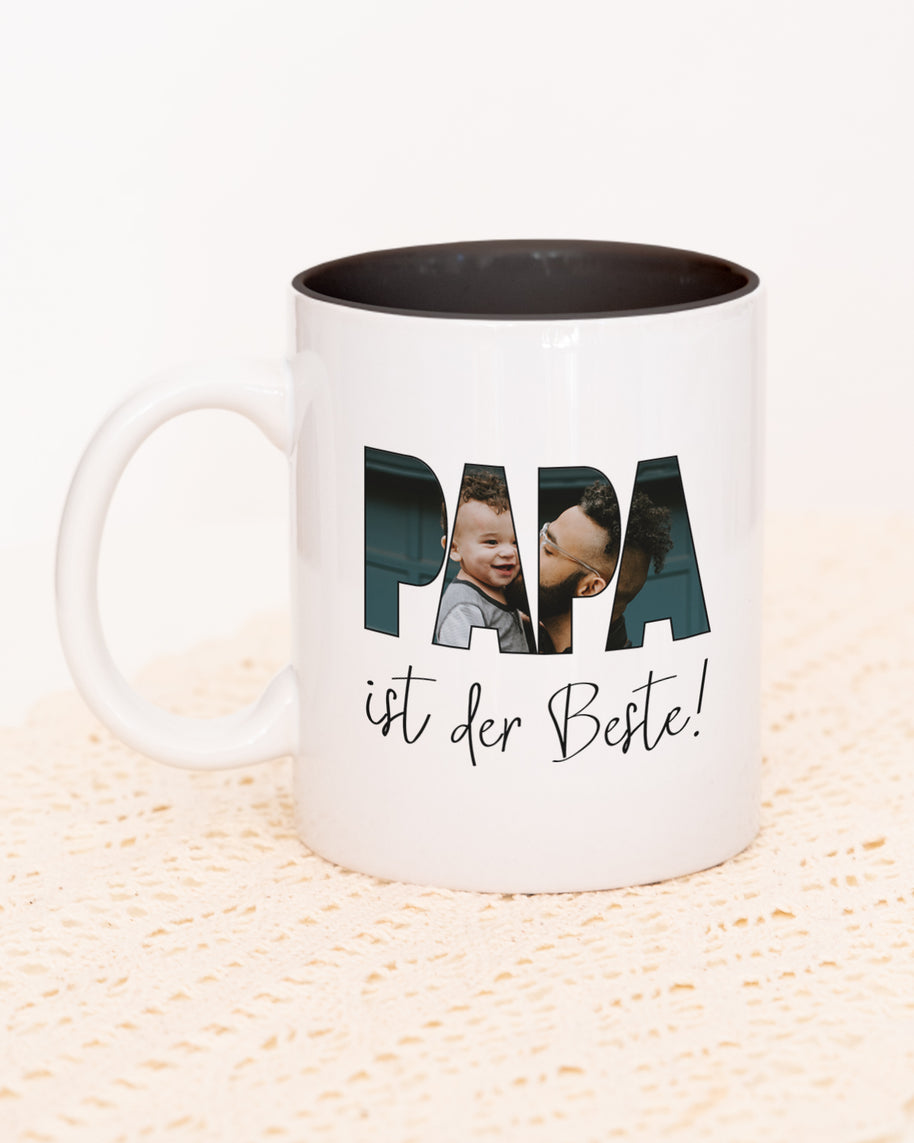 Motiv: Papa ist der Beste - VS" Foto-Tasse