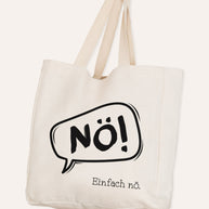 Nö. Einfach nö. - Stofftasche