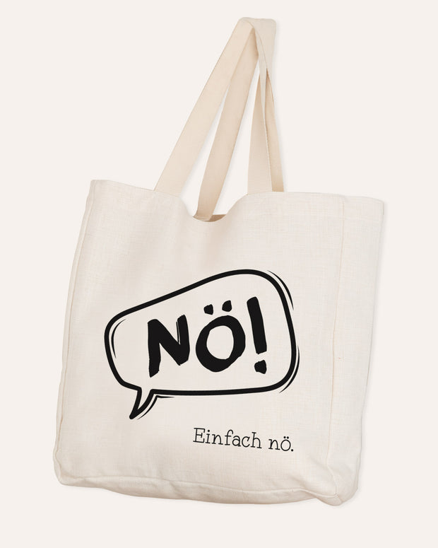 Nö. Einfach nö. - Stofftasche Stofftasche VISUAL STATEMENTS