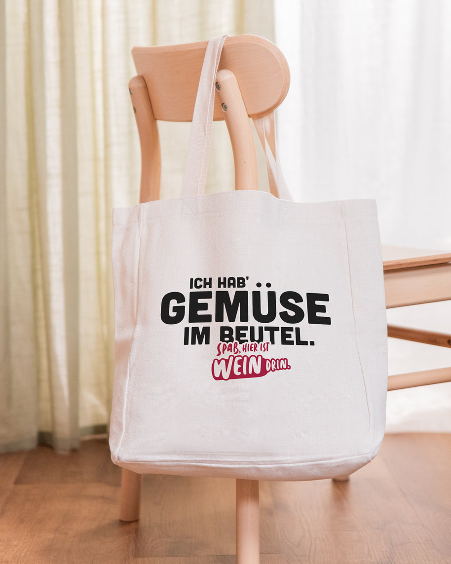 Gemüse im Beutel - Stofftasche