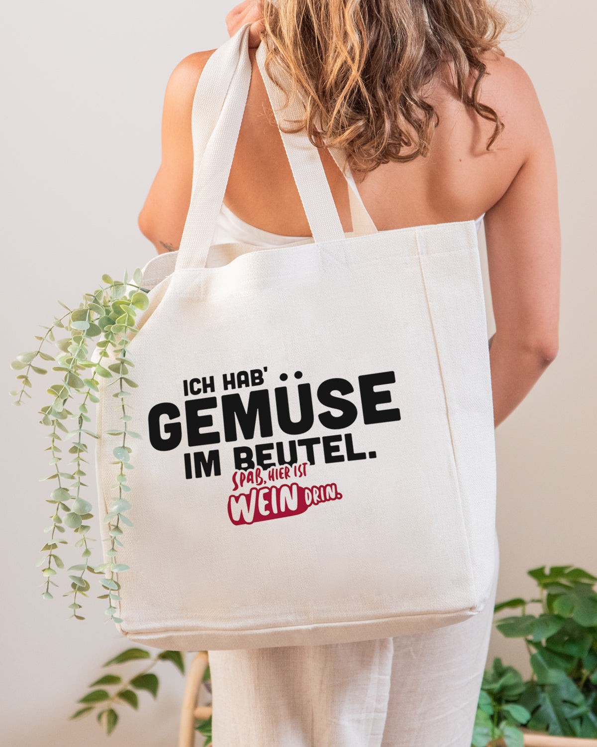 Gemüse im Beutel - Stofftasche Stofftasche Visual Statements®