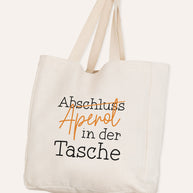 Abschluss in der Tasche - Stofftasche