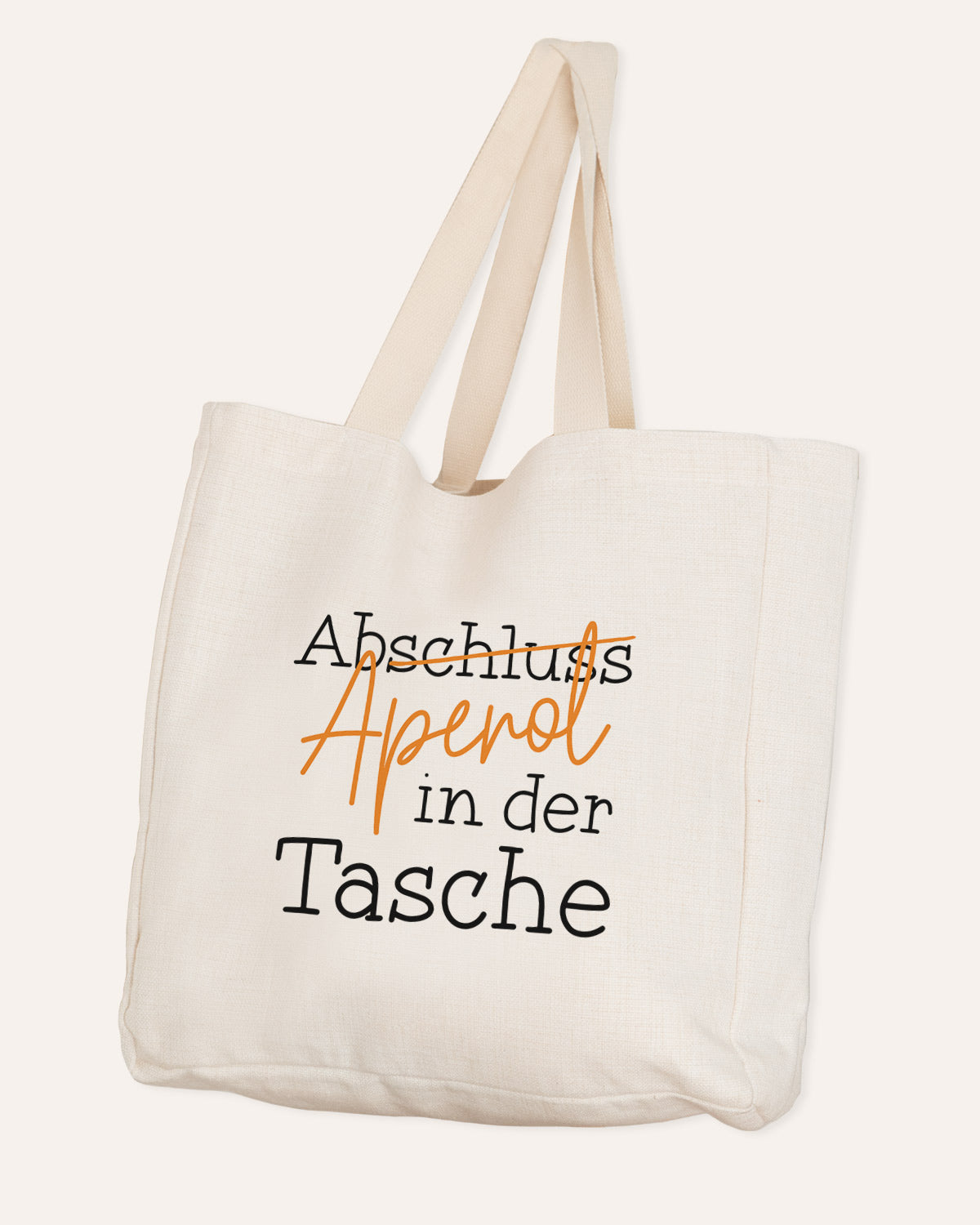 Abschluss in der Tasche - Stofftasche Stofftasche Visual Statements®
