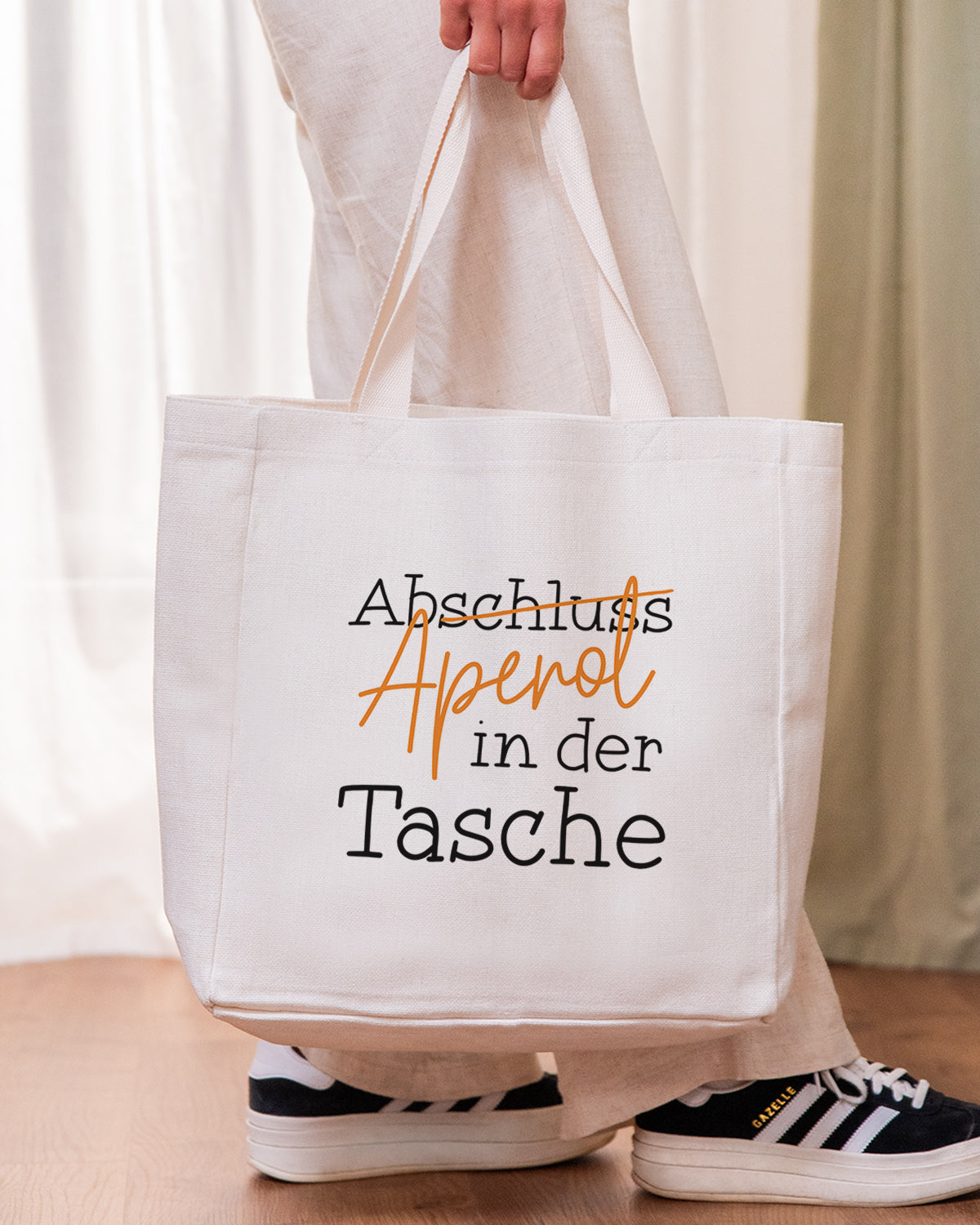 Abschluss in der Tasche - Stofftasche Stofftasche Visual Statements®