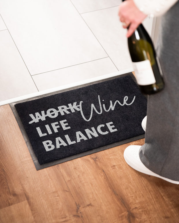 Wine Life Balance - Fußmatte