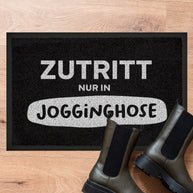 Zutritt nur in Jogginghose. - Fußmatte