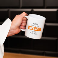 Kaffee vor Aperol - Tasse