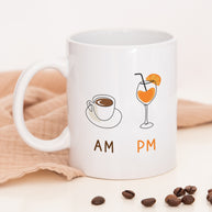 AM Coffee | PM Aperol - Tasse