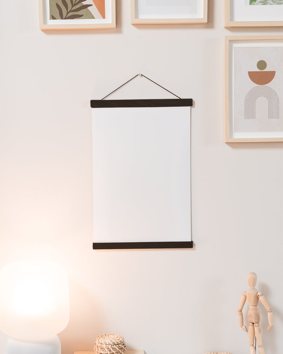 Posterleiste 20x30 cm Schwarz