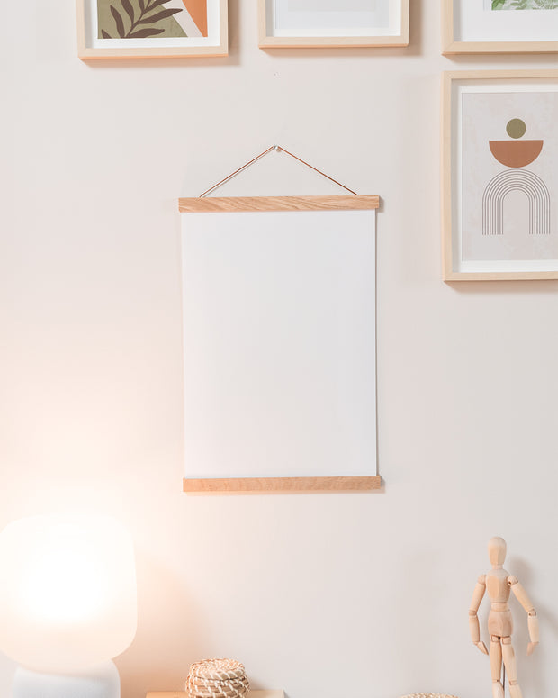 Posterleiste 30x40 cm Eiche Bilderrahmen VISUAL STATEMENTS