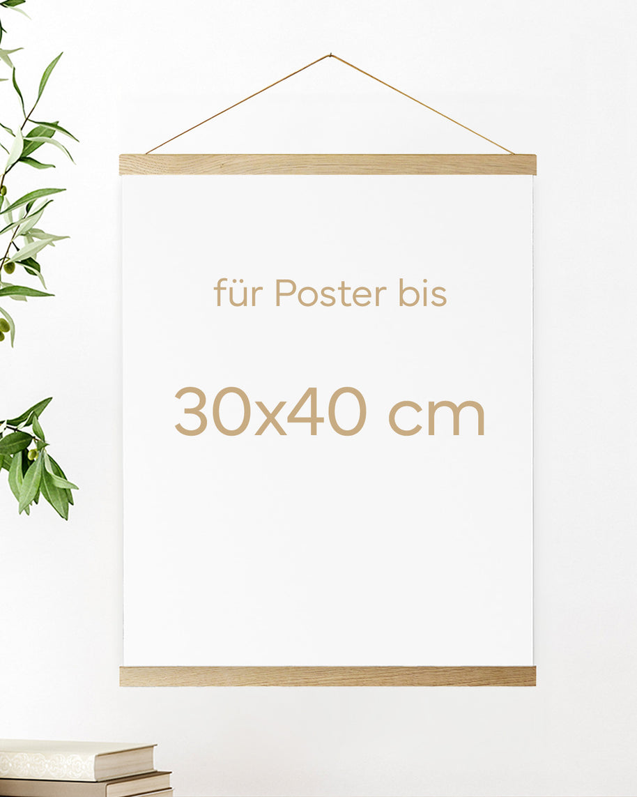 Posterleiste 30x40 cm Eiche