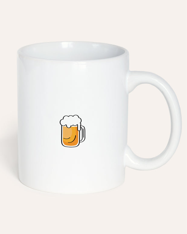 Kaffee vor Bier - Tasse